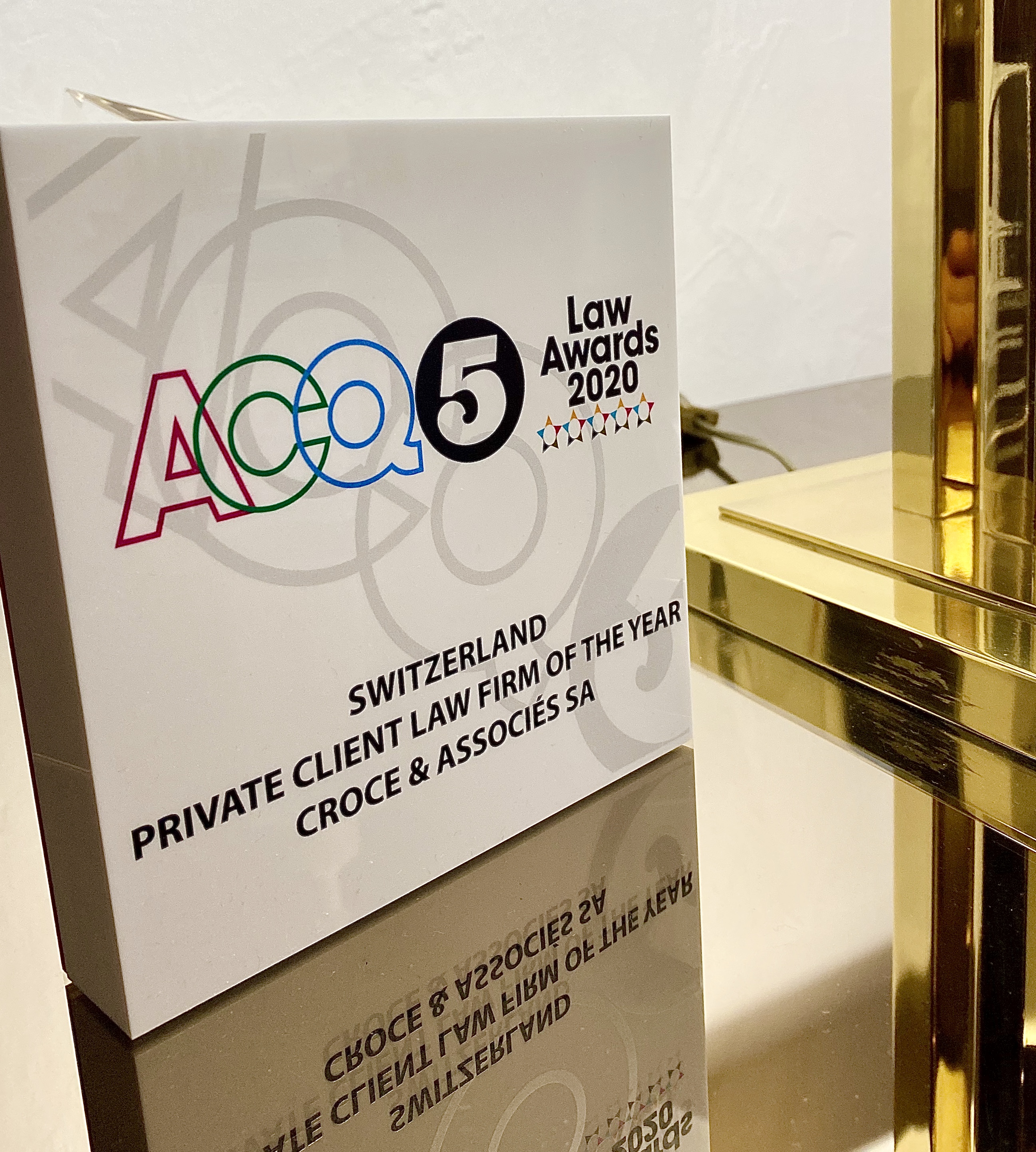 ACQ5 legal awards for CROCE & Associés SA